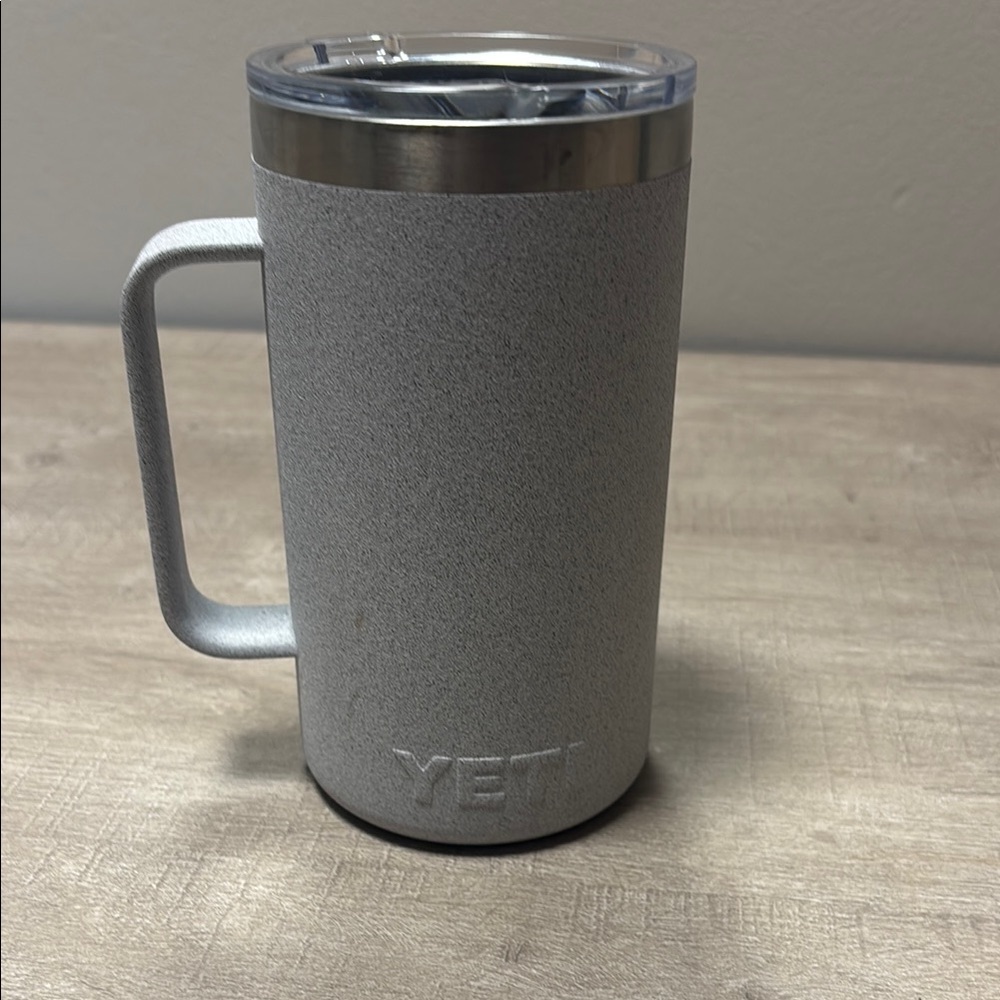 YETI Silver Mug with Handle